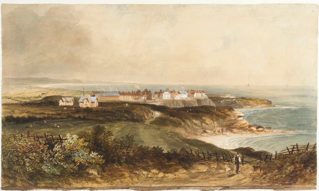 Cullercoats (لون الجسم ، قلم رصاص ومرحاض على ورق) بواسطة توماس ثورب
