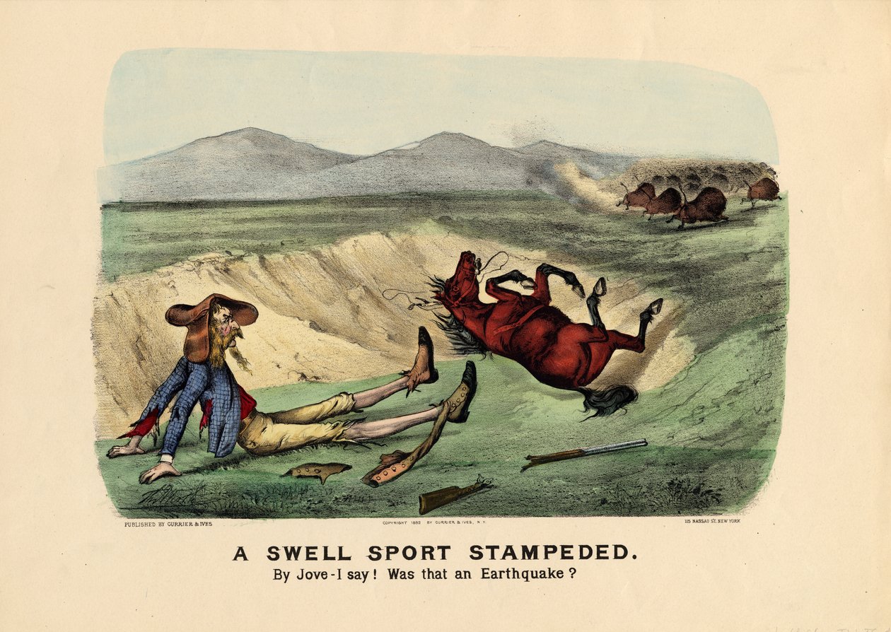 رياضة تضخم مختومة ، حانة. بواسطة Currier und Ives ، 1882 بواسطة توماس وورث