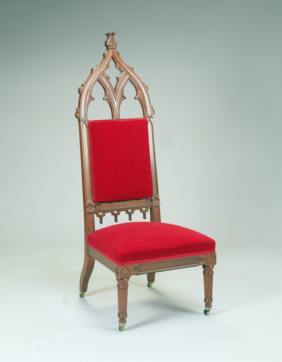 كرسي جانبي ، من بروكلين ، نيويورك ، 1846-1847 (الجوز الأسود) بواسطة توماس attr. إلى بروكس
