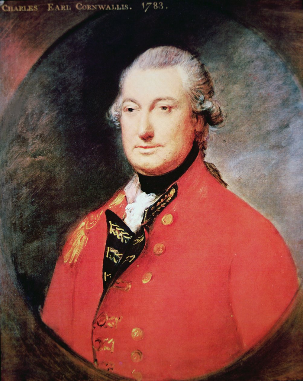 Charles Cornwallis بواسطة توماس (بعد) جينزبورو