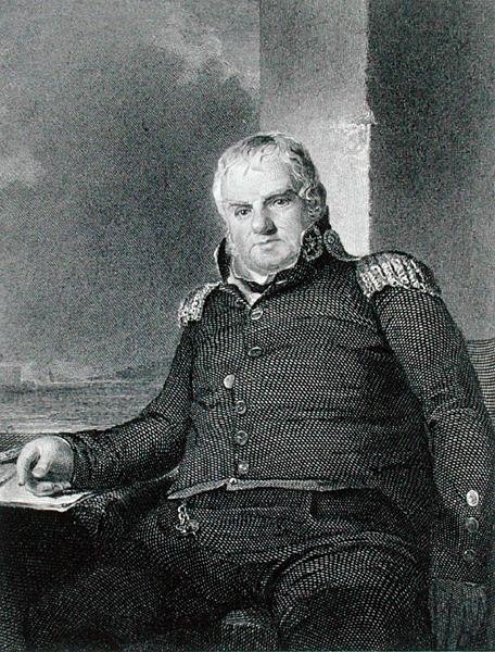 الجنرال جوناثان ويليامز (1750-1815) نقش ريتشارد دبليو دودسون (1812-67) (نقش) بواسطة توماس (بعد) سولي