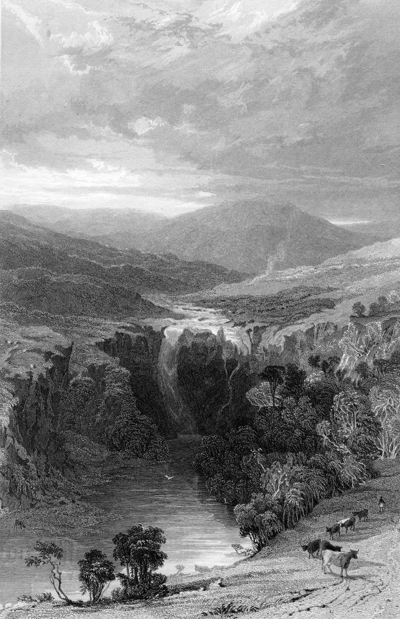 قوة عالية من المحملات ، دورهام ، 1835 بواسطة توماس ألوم