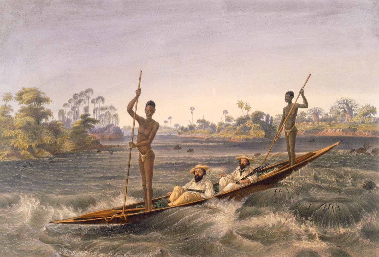 زنجويلة ، ملاح المنحدرات ، حانة. 1865. بواسطة توماس بينز