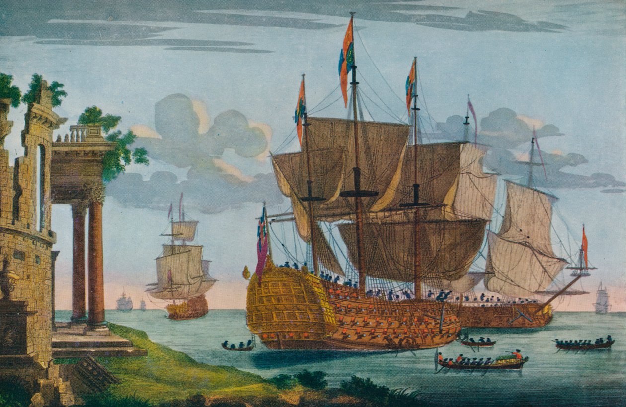 The Royal Anne ، c1705 بواسطة توماس باستون