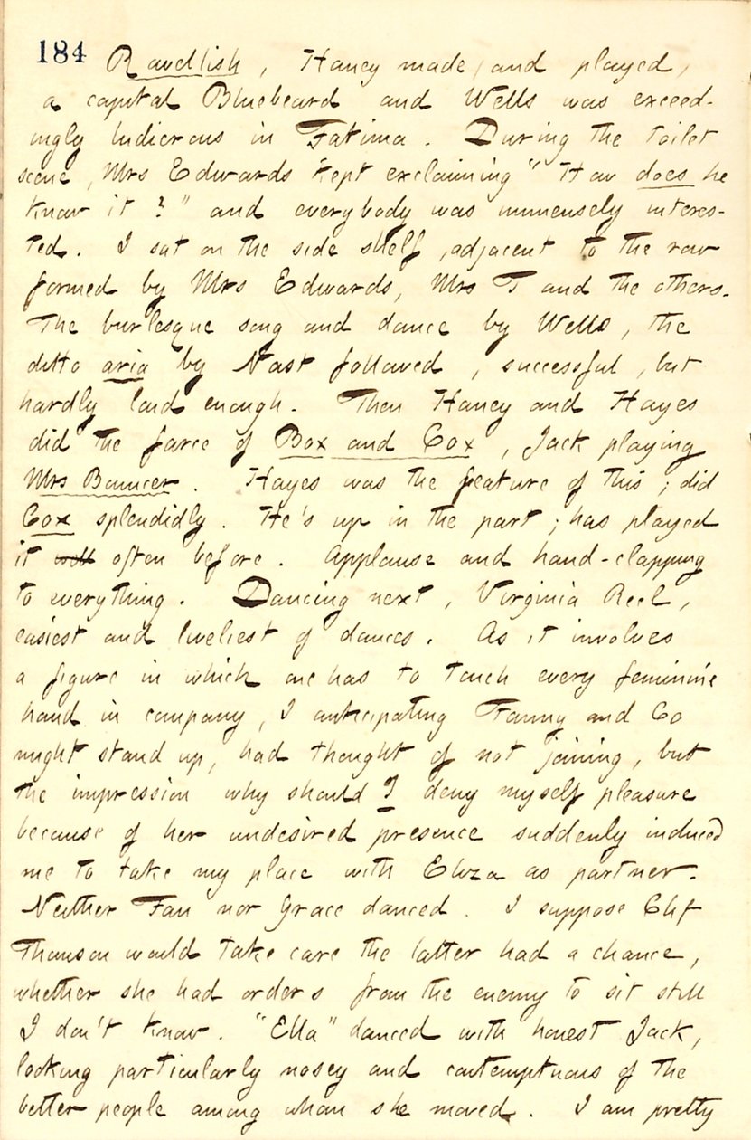 يوميات توماس بتلر جان - المجلد 11 ، الصفحة 193 ، 26 ديسمبر 1859 بواسطة توماس بتلر جن