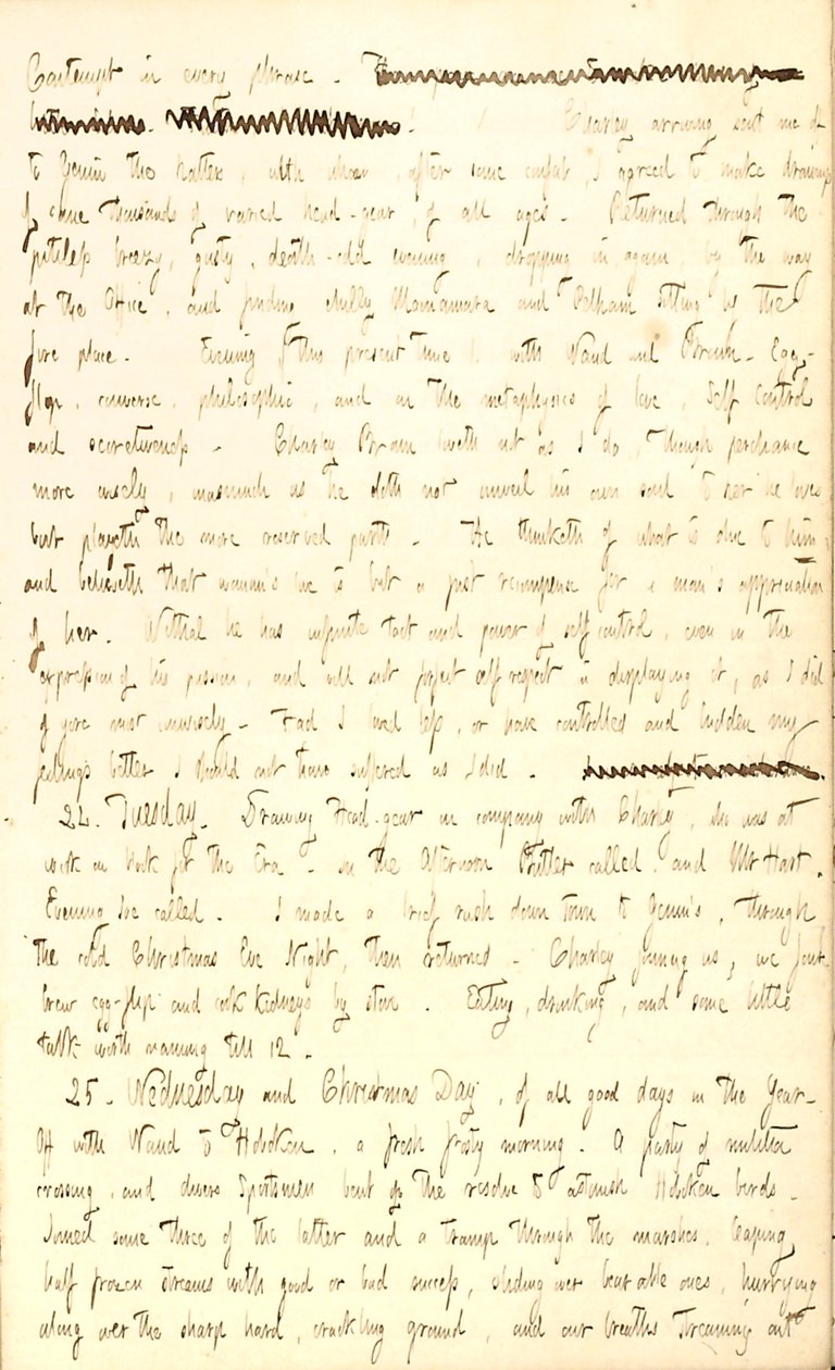 يوميات توماس بتلر جان - المجلد الثاني ، الصفحة 27 ، 23-25 ديسمبر ، 1850 بواسطة توماس بتلر جن