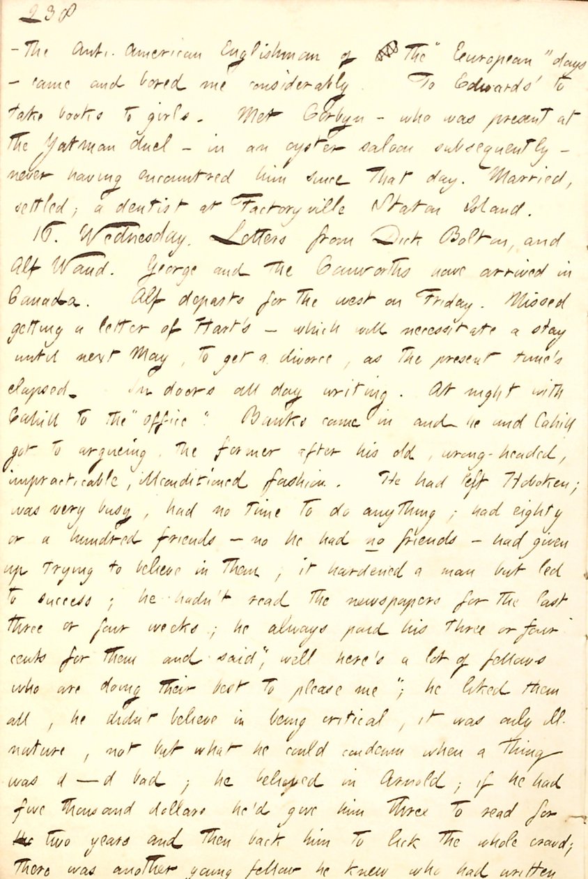يوميات توماس بتلر غان- المجلد 8 ، الصفحة 227 ، 15-16 سبتمبر 1857 بواسطة توماس بتلر جن