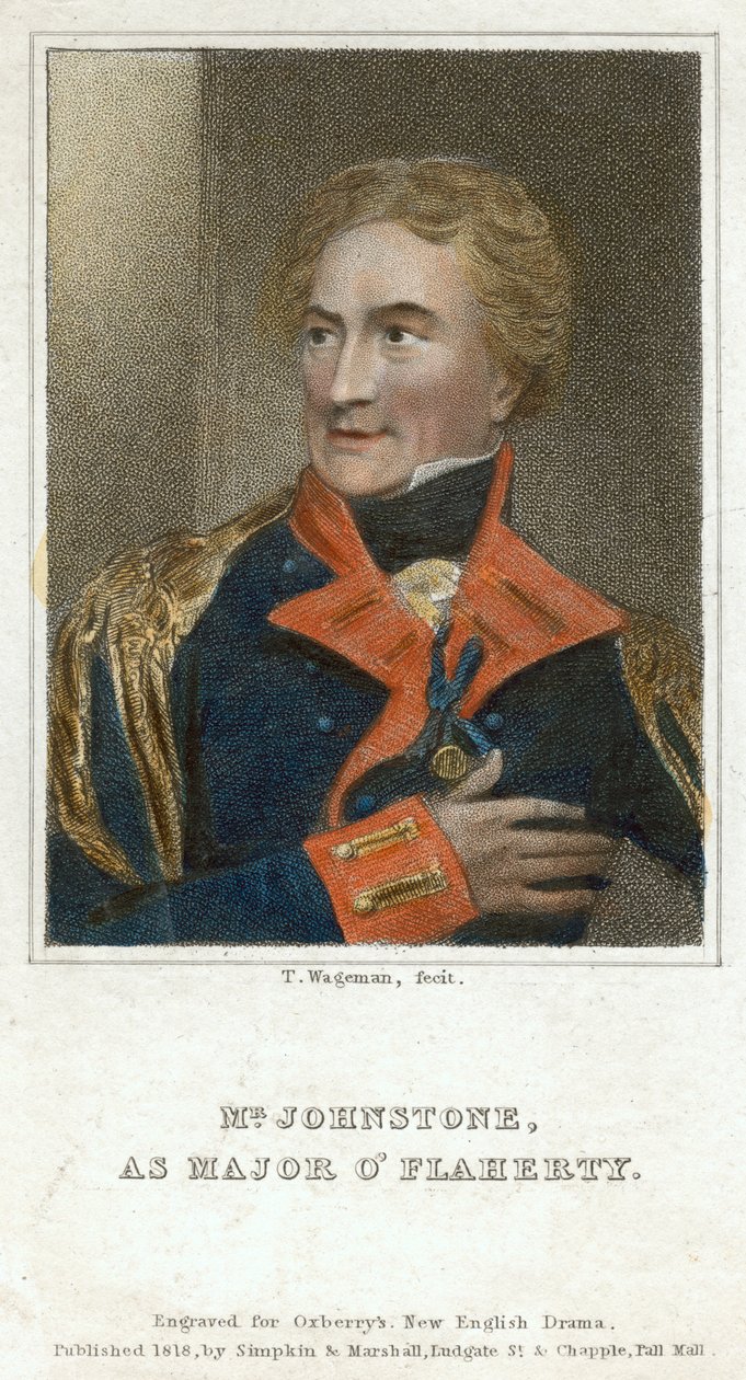 السيد جونستون كرائد أوفلاهرتي ، 1818. بواسطة توماس تشارلز واجيمان