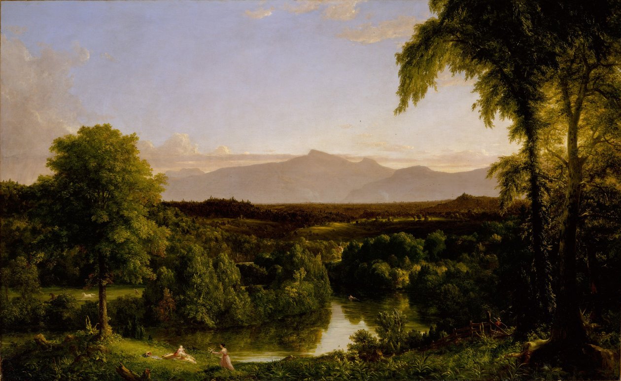 منظر على Catskill — أوائل الخريف ، 1836-37 بواسطة توماس كول