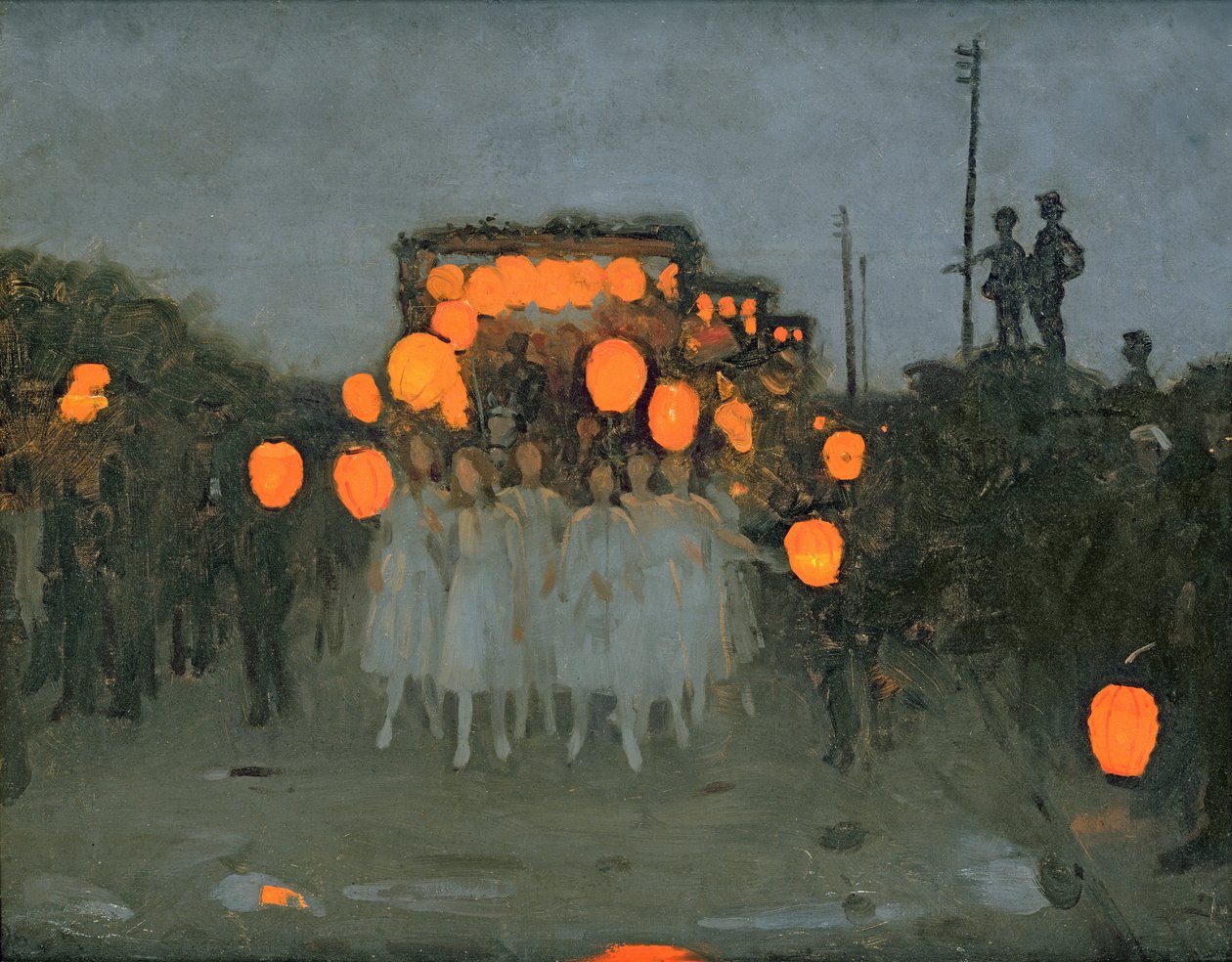موكب الفانوس c.1918 بواسطة توماس كوبر جوتش