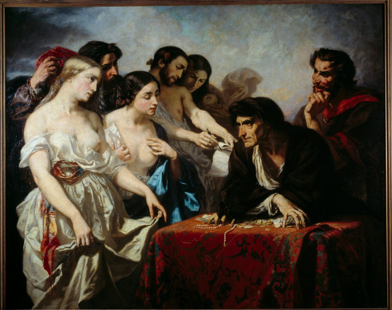 حب الذهب. لوحة توماس كوتور (1815-1879) بواسطة توماس كوتور
