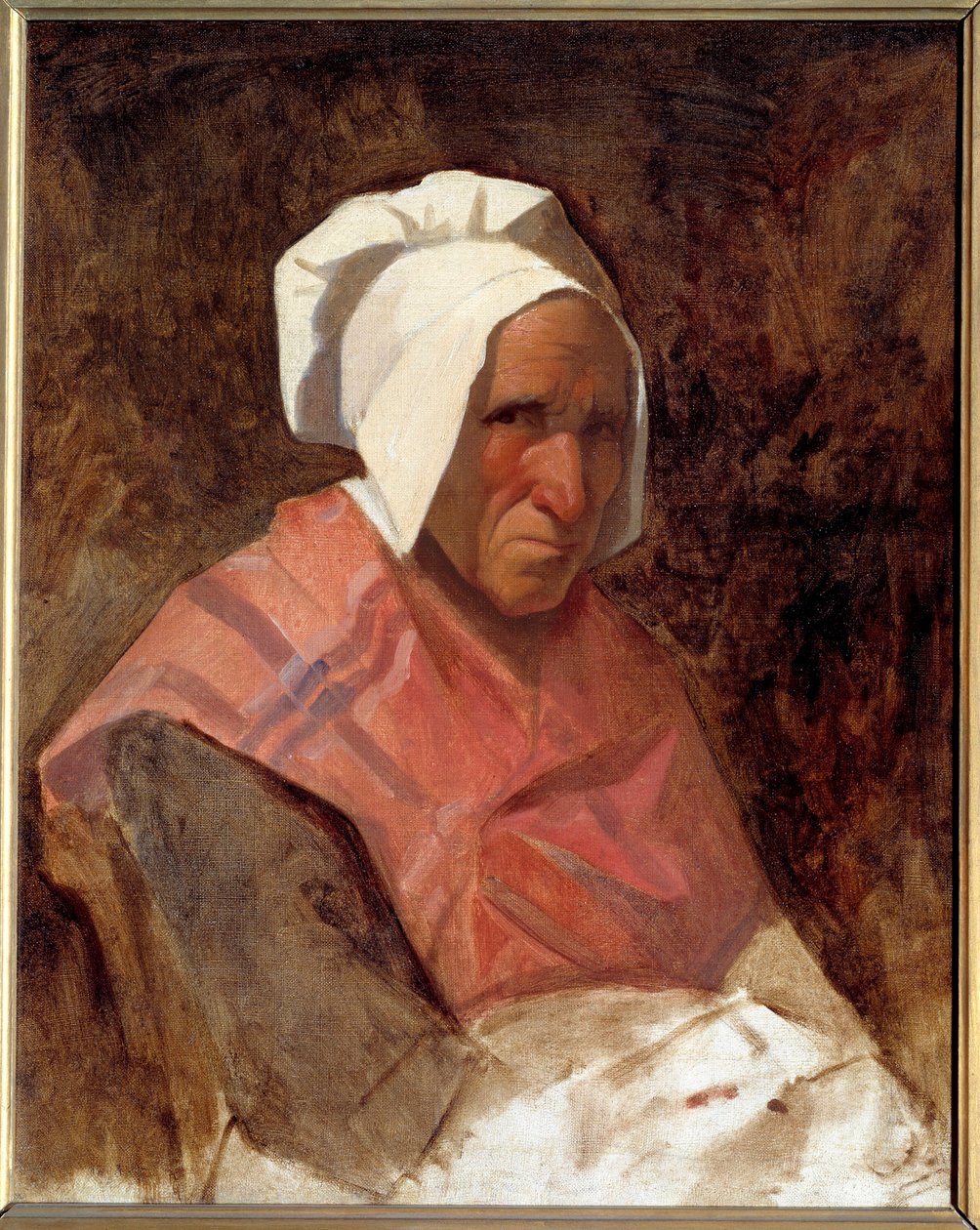 صورة لماري سيمونيت لوحة لتوماس كوتور (1815-1879) 1836 صن. 0،65x0،53 م بواسطة توماس كوتور