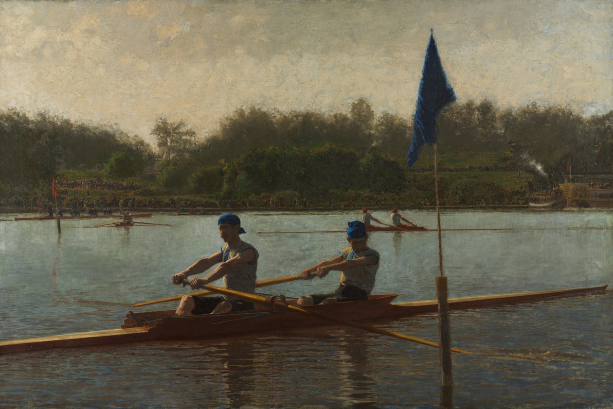 الإخوة Biglin يتحولون إلى الحصة ، 1873 بواسطة توماس كوبرثويت إيكينز