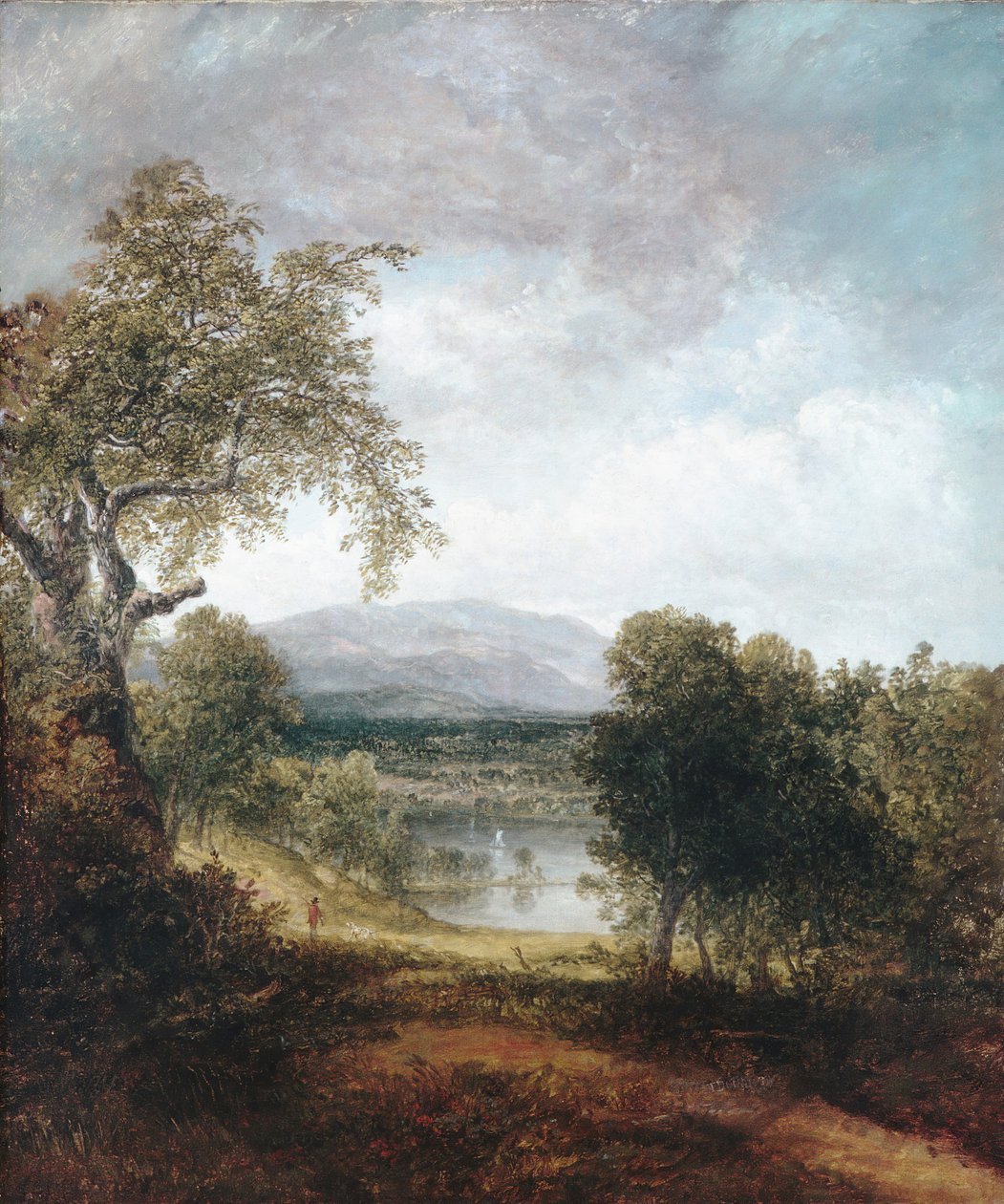 في نهر جليمبس ، كاليفورنيا. 1843-50. بواسطة توماس دوتي