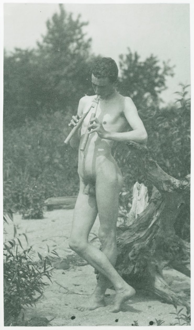 J. Laurie Wallace Study for Arcadia، c. 1883. بواسطة توماس إيكنز