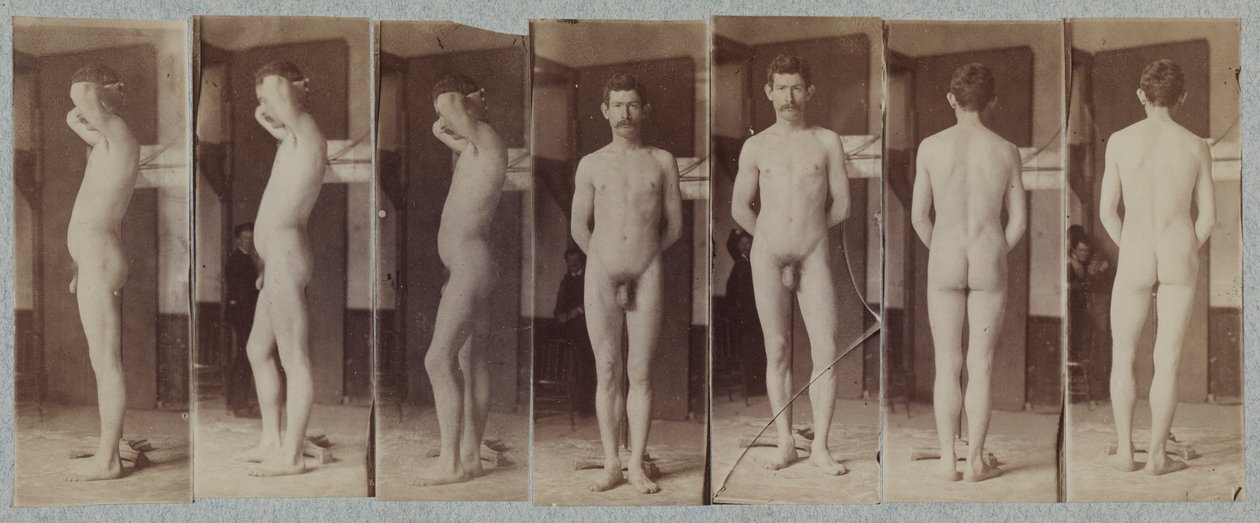 صور لنموذج عارض ذكر عارض جوزيف سميث ، ج. 1883. بواسطة توماس إيكنز