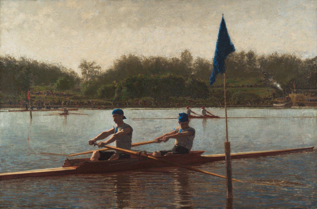 الإخوة Biglin يتحولون إلى الحصة ، 1873. بواسطة توماس إيكنز