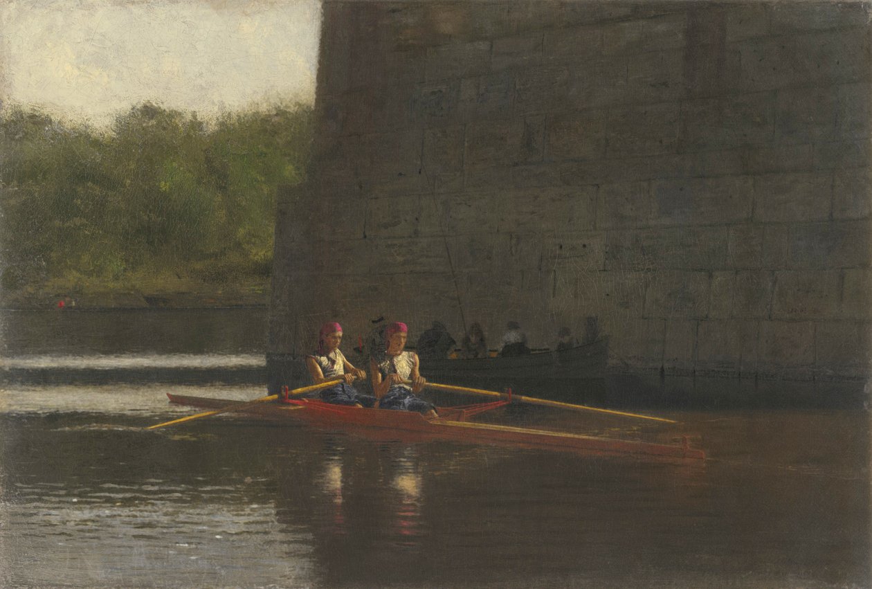 The Oarsmen ، 1874 بواسطة توماس إيكنز