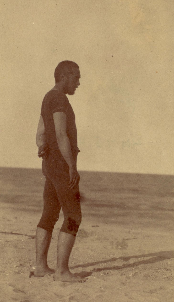 توماس أوكينز في ملابس السباحة ، 1884 بواسطة توماس إيكنز