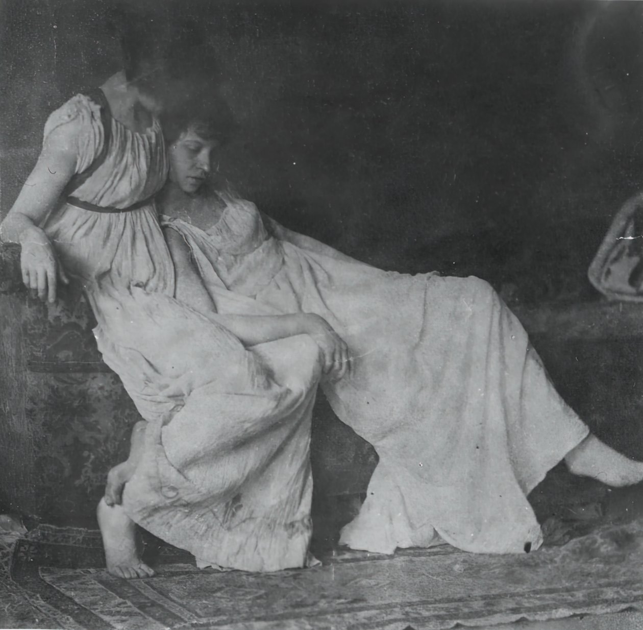 نماذج غير معروفة في الأزياء اليونانية ، ج. 1883. بواسطة توماس إيكنز