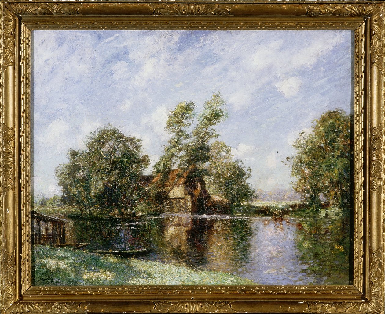 The Old Mill ، Houghton ، Cambridgeshire ، c.1907 بواسطة توماس إدوين موستين