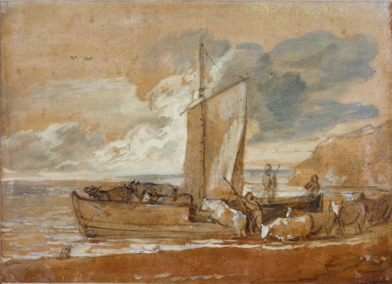 عبارة ماشية ، 1784-1788. بواسطة توماس غينزبورو