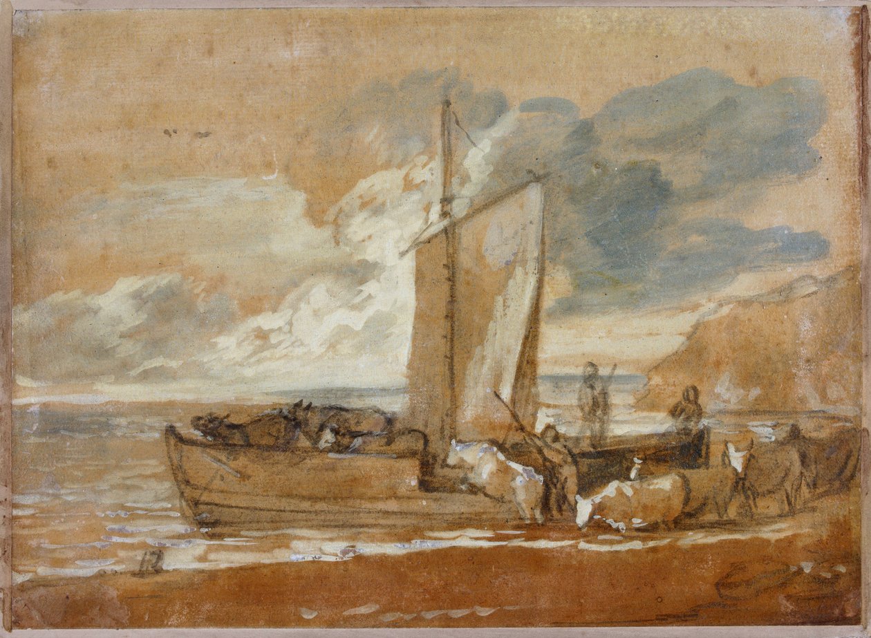 عبارة الماشية ، 1784-1788 بواسطة توماس غينزبورو