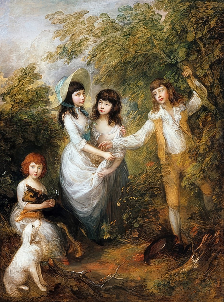 أطفال المارشام. 1787 بواسطة توماس غينزبورو