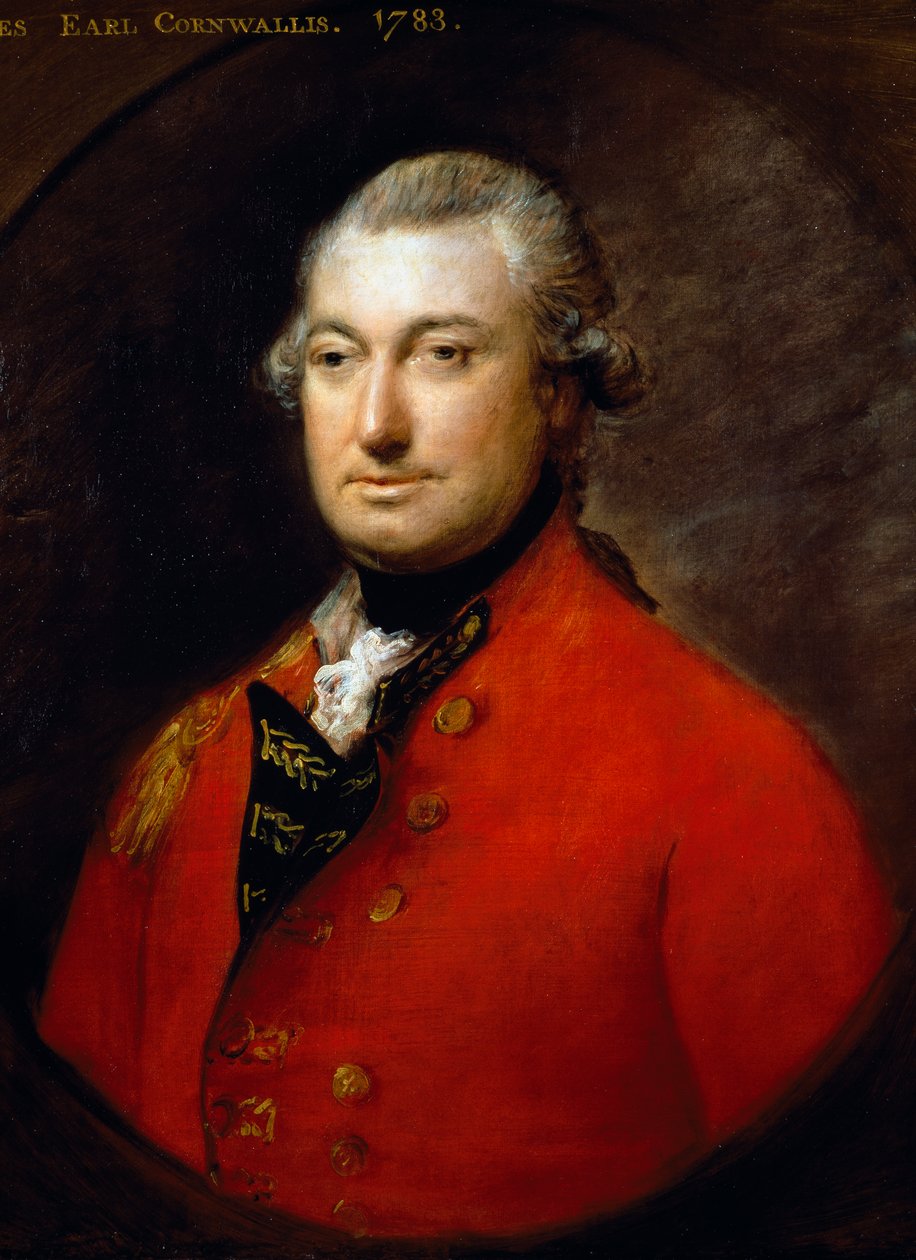 Portrait of Charles Cornwallis (London بواسطة توماس غينزبورو