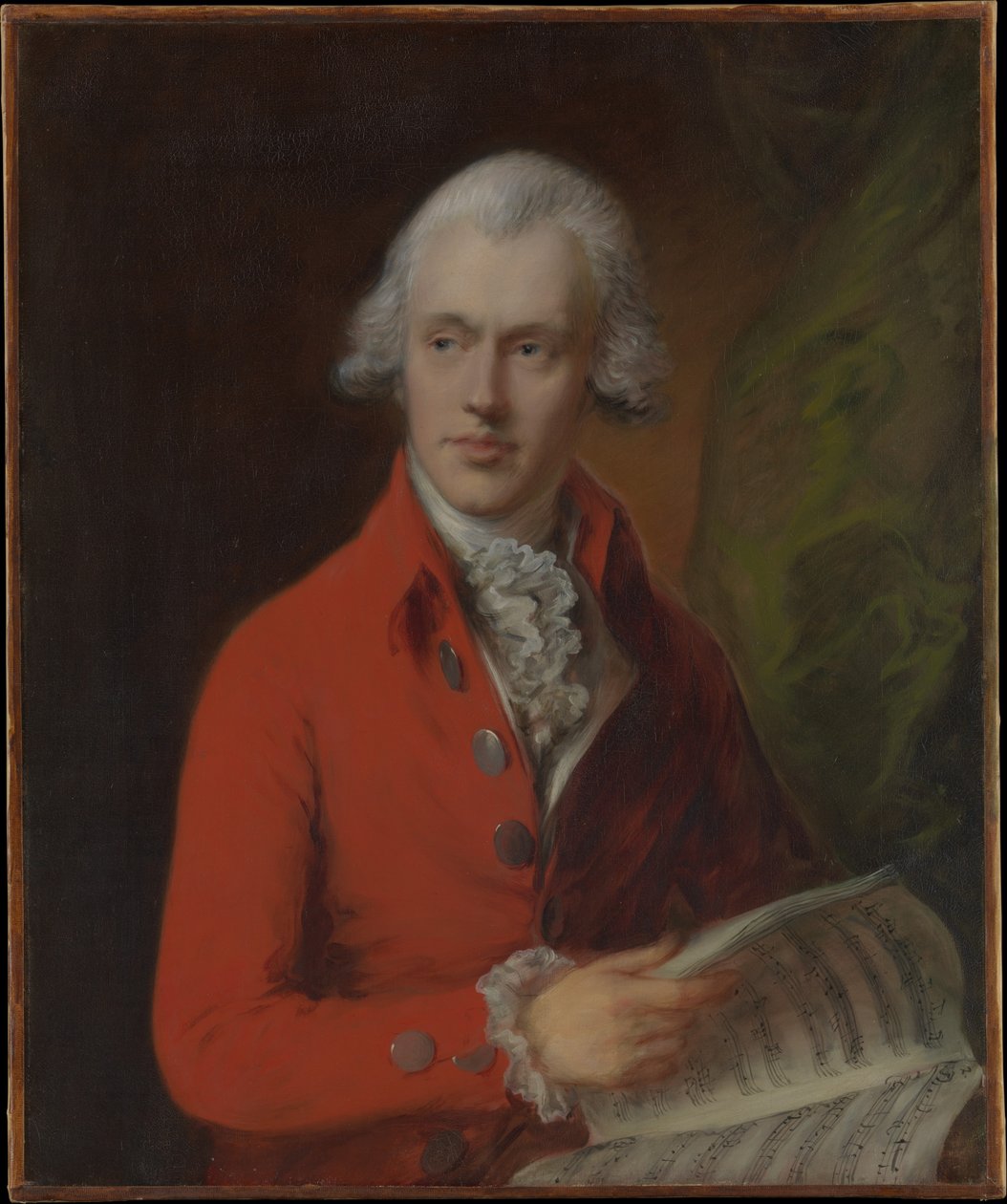 صورة تشارلز روسو بورني (1747–1819) بواسطة توماس غينزبورو