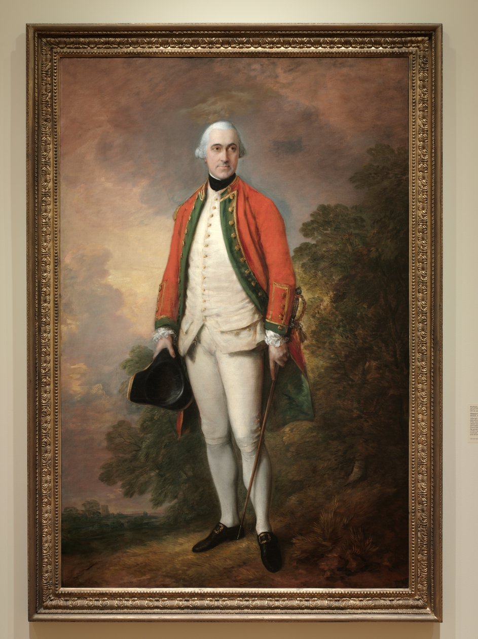 صورة لجورج بيت ، أول لورد ريفرز ، c.1768-1769 بواسطة توماس غينزبورو