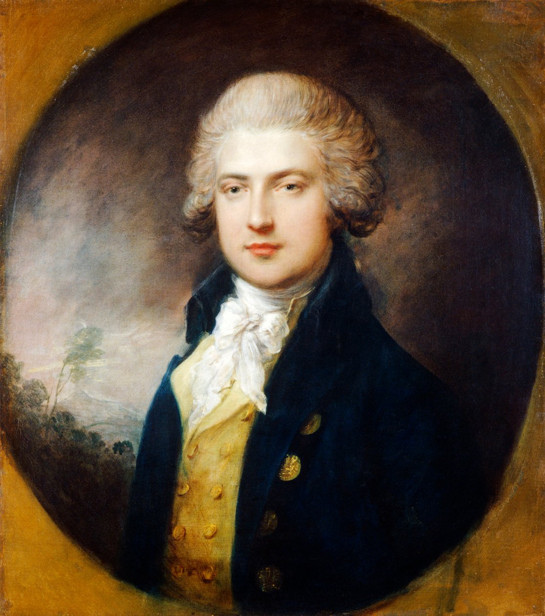 صورة لأحد مساعدي أمير ويلز ، c1781 بواسطة توماس غينزبورو