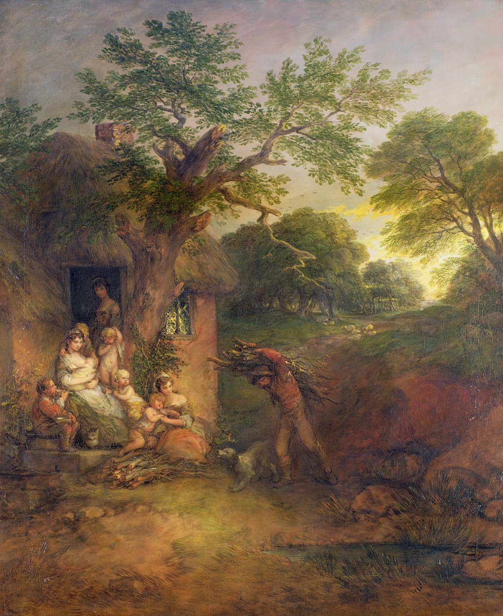منزل الحطاب ، ج .1780 بواسطة توماس غينزبورو