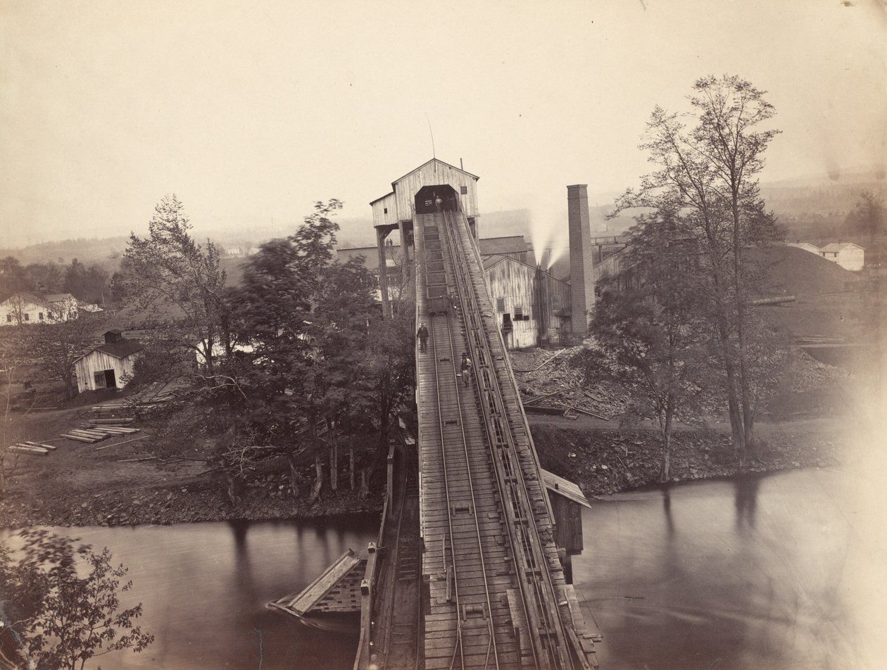 Von Storch Breaker، Del. & Hudson Canal Co. بواسطة توماس إتش جونسون