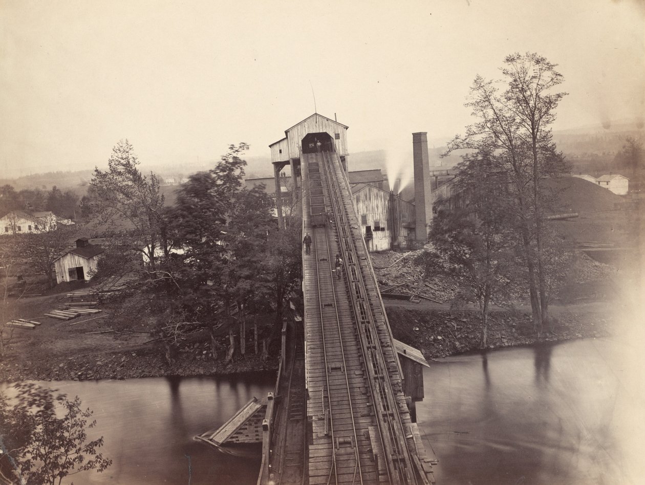 Von Storch Breaker، Del. & Hudson Canal Co.، c. 1863-1865. بواسطة توماس إتش جونسون