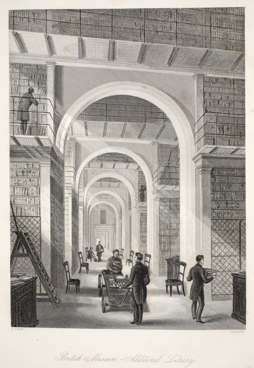 المتحف البريطاني ، المكتبة الإضافية ، من حانة "لندن الداخلية مع أزياءهم واحتفالاتهم". جوزيف ميد ، لندن ، 1843 (نقش الفولاذ) بواسطة توماس هوسمر شيبرد