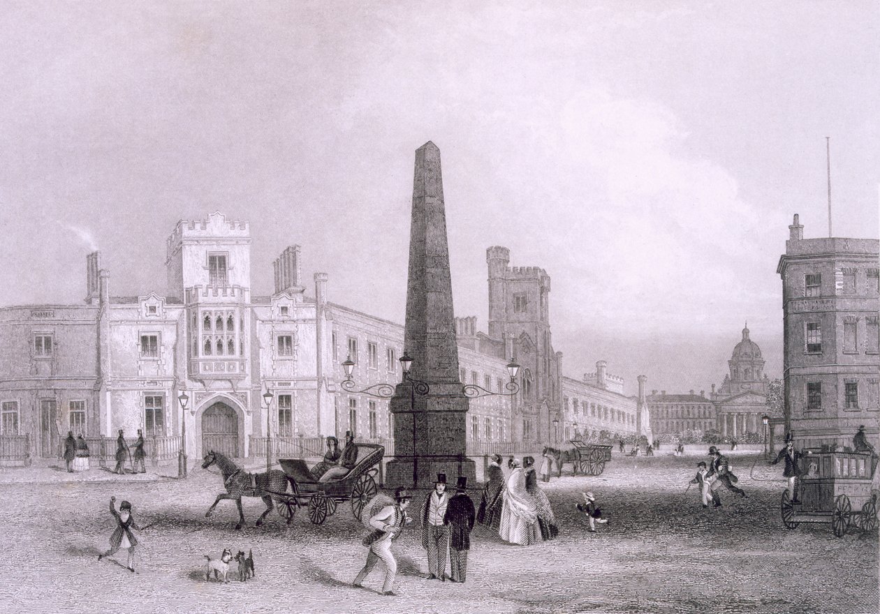 مدرسة للمكفوفين و مستشفى بيت لحم c.1851-55 بواسطة توماس هوسمر شيبرد