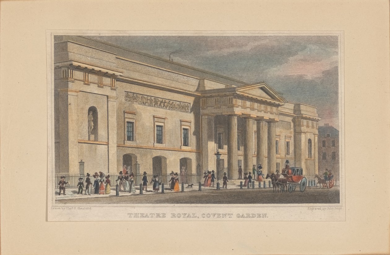 مسرح Royal Covent Garden ، ج. 1830. بواسطة توماس هوسمر شيبرد