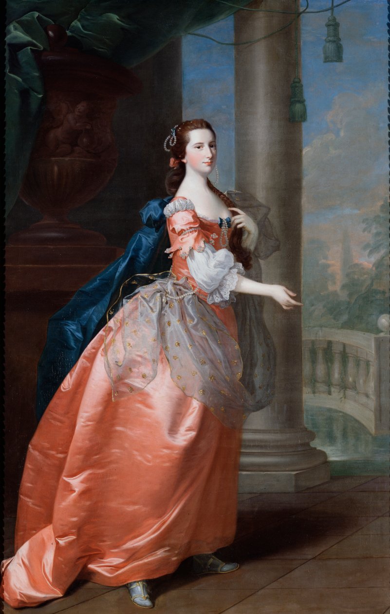 آن ، كونتيسة نورثهامبتون ، c.1759-60 بواسطة توماس هدسون