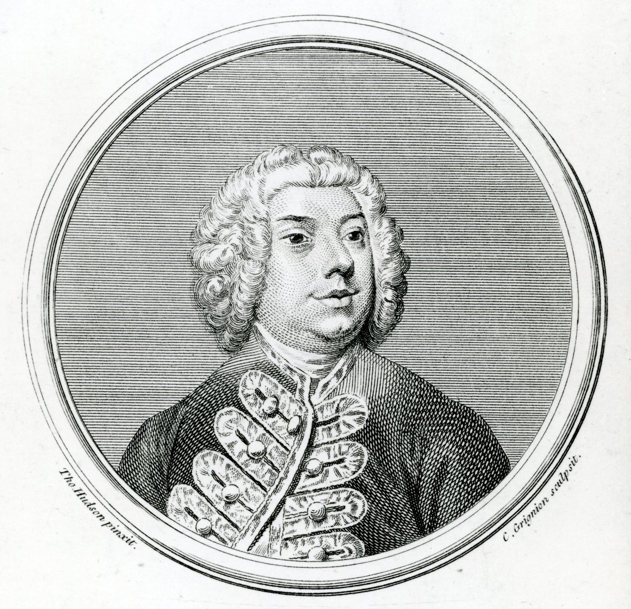 فرانشيسكو برناردي سينسينو (1686-1758) (Mezzotint) بواسطة توماس هدسون