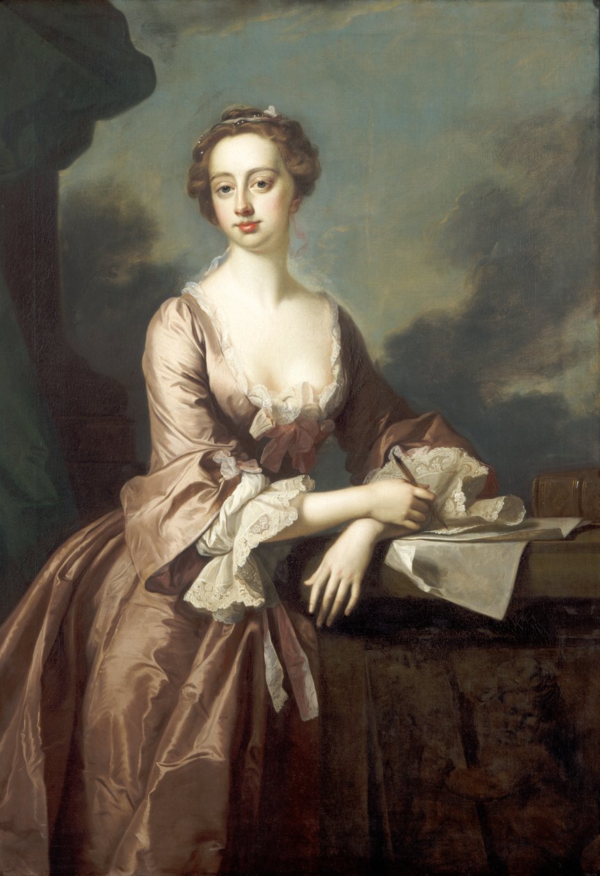 ماري فينش ، Viscountess Andover1746. بواسطة توماس هدسون