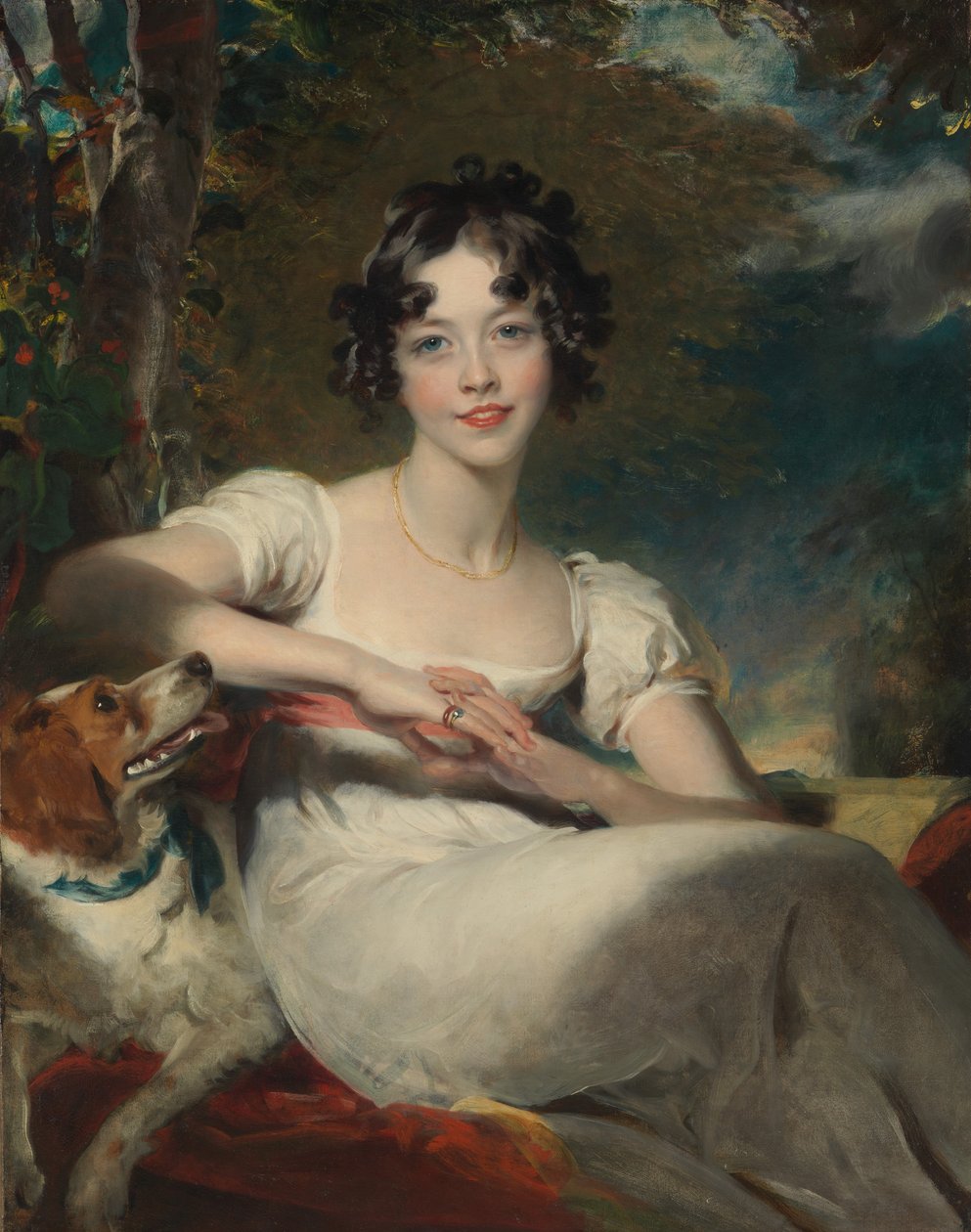 توفيت السيدة ماريا كونيغام عام 1843 ، كاليفورنيا. 1824-25. بواسطة توماس لورانس
