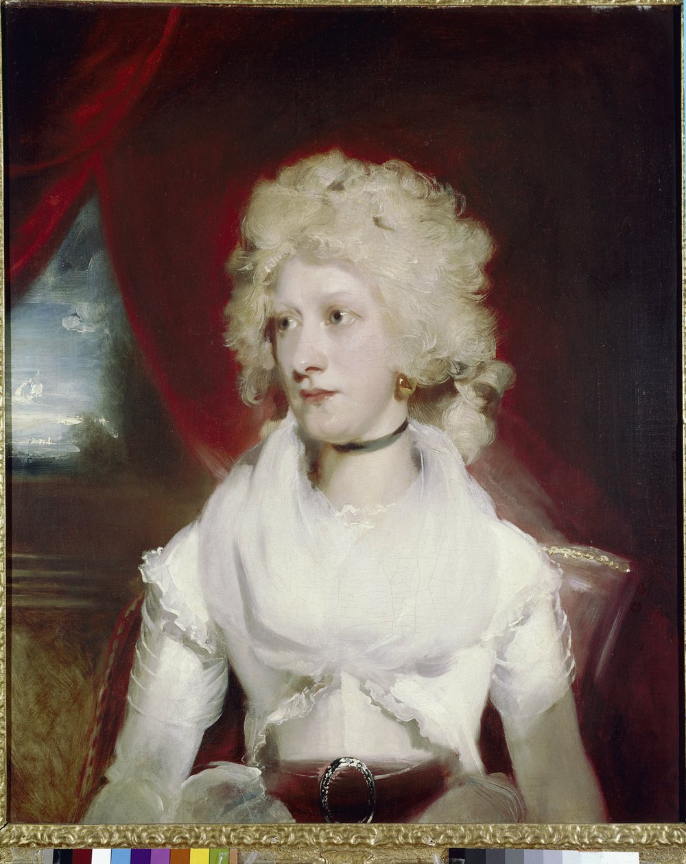 Miss Marthe Carr (oil on canvas بواسطة توماس لورانس