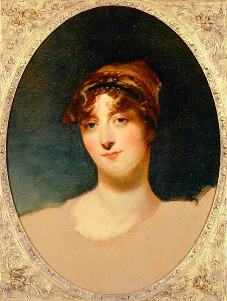 Viscountess Caroline Sydney (زيت على قماش) بواسطة توماس لورانس
