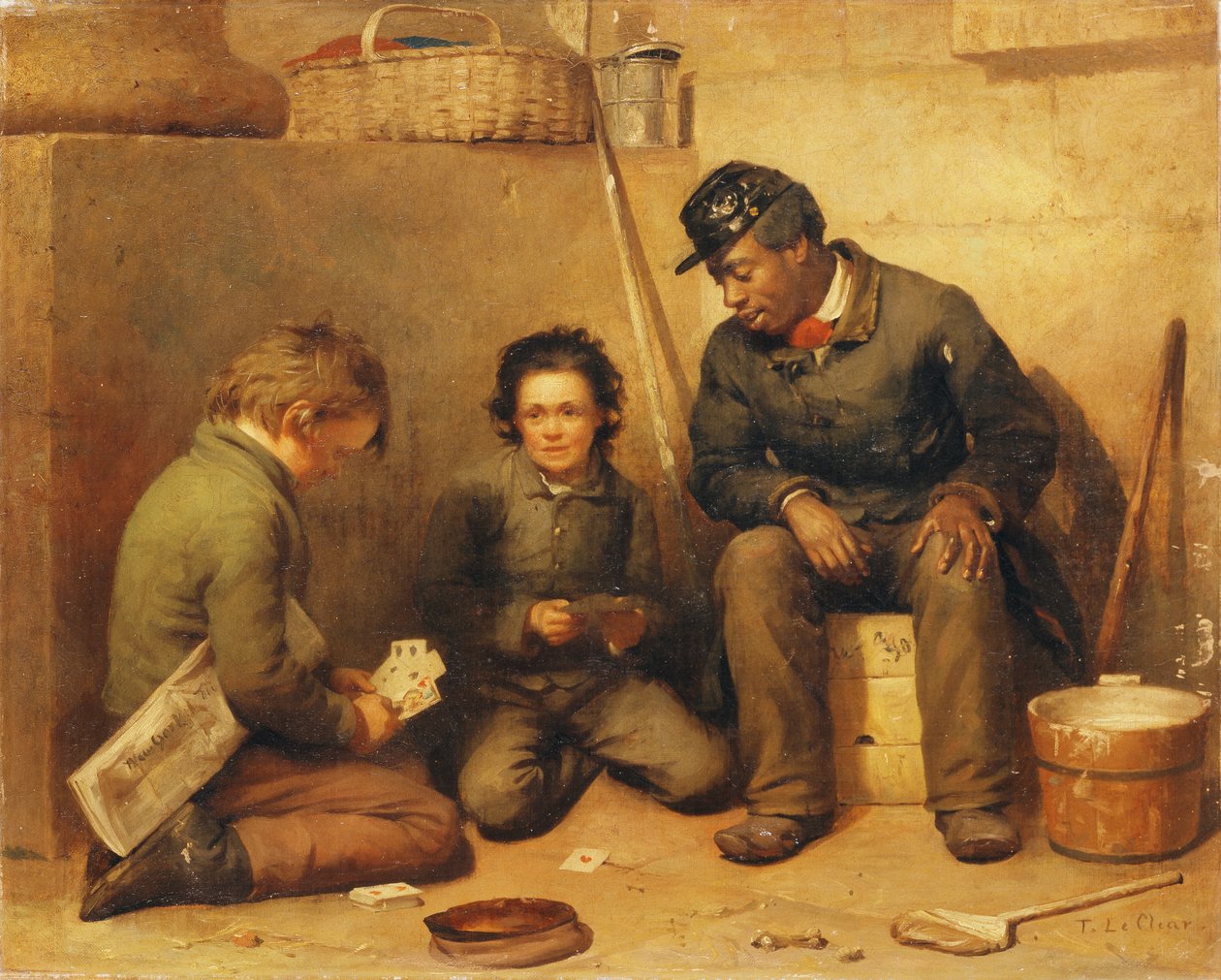 لعبة جاك عالية ، c.1861 بواسطة توماس ليكلير