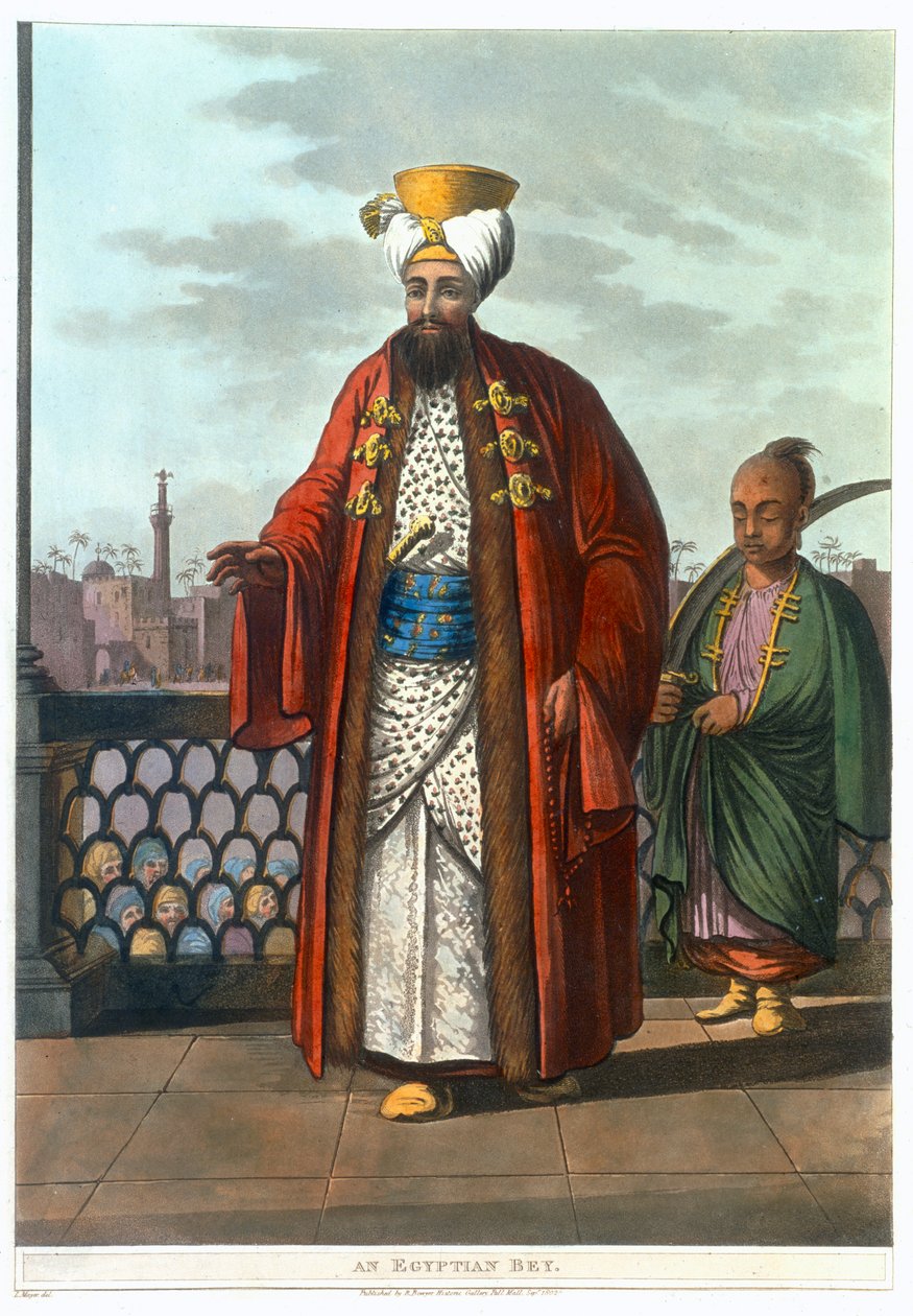 بك مصري 1802 بواسطة توماس ميلتون