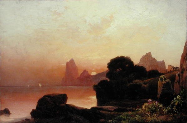A Summer Morning Coast (النفط) بواسطة توماس موران