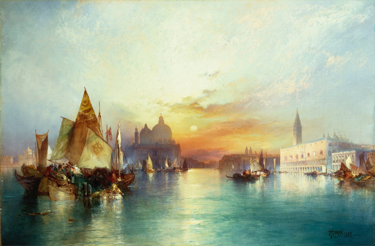 البندقية ، 1897 بواسطة توماس موران
