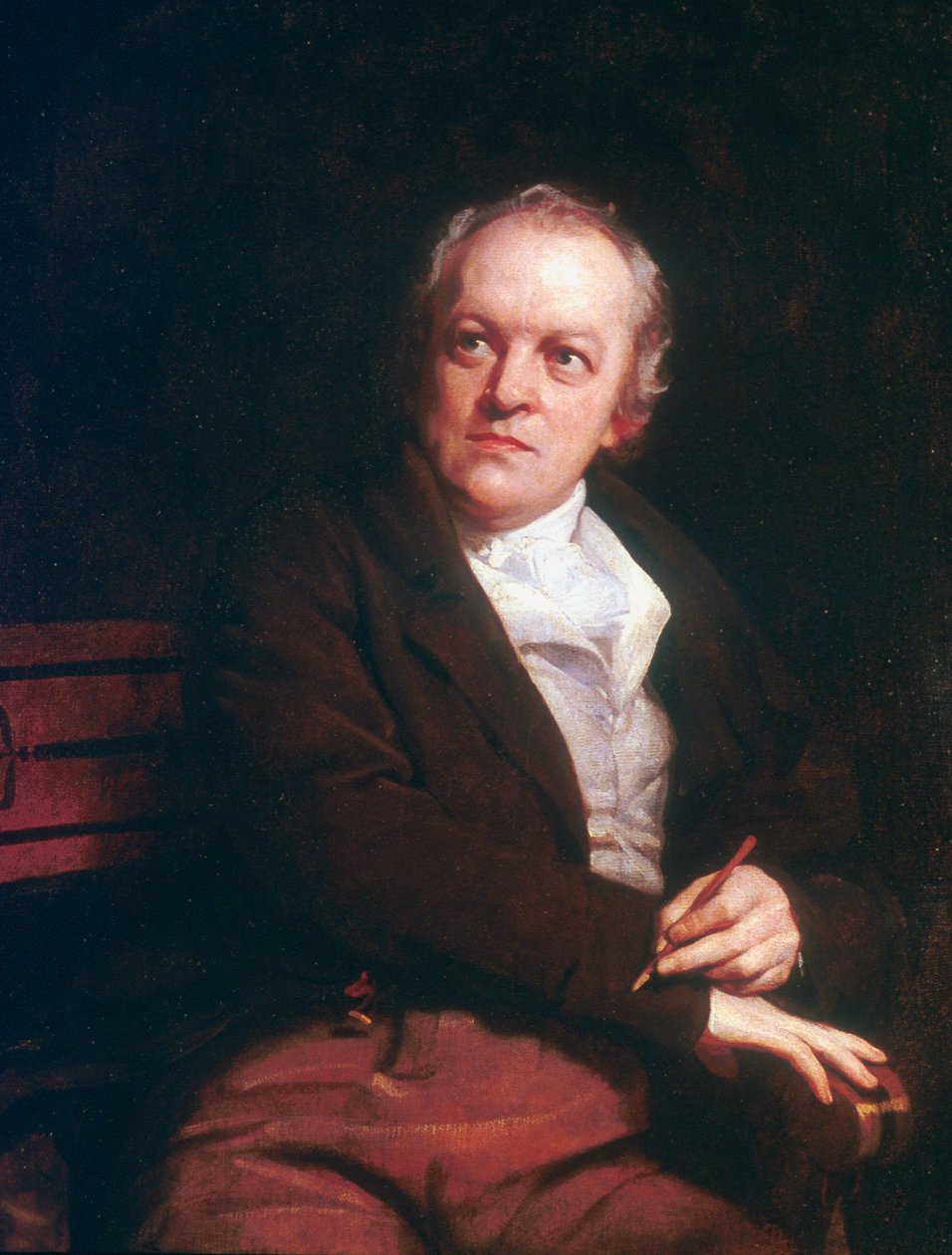 ويليام بليك ، صوفي إنجليزي وشاعر وفنان ونقاش ، 1807 بواسطة توماس فيليبس