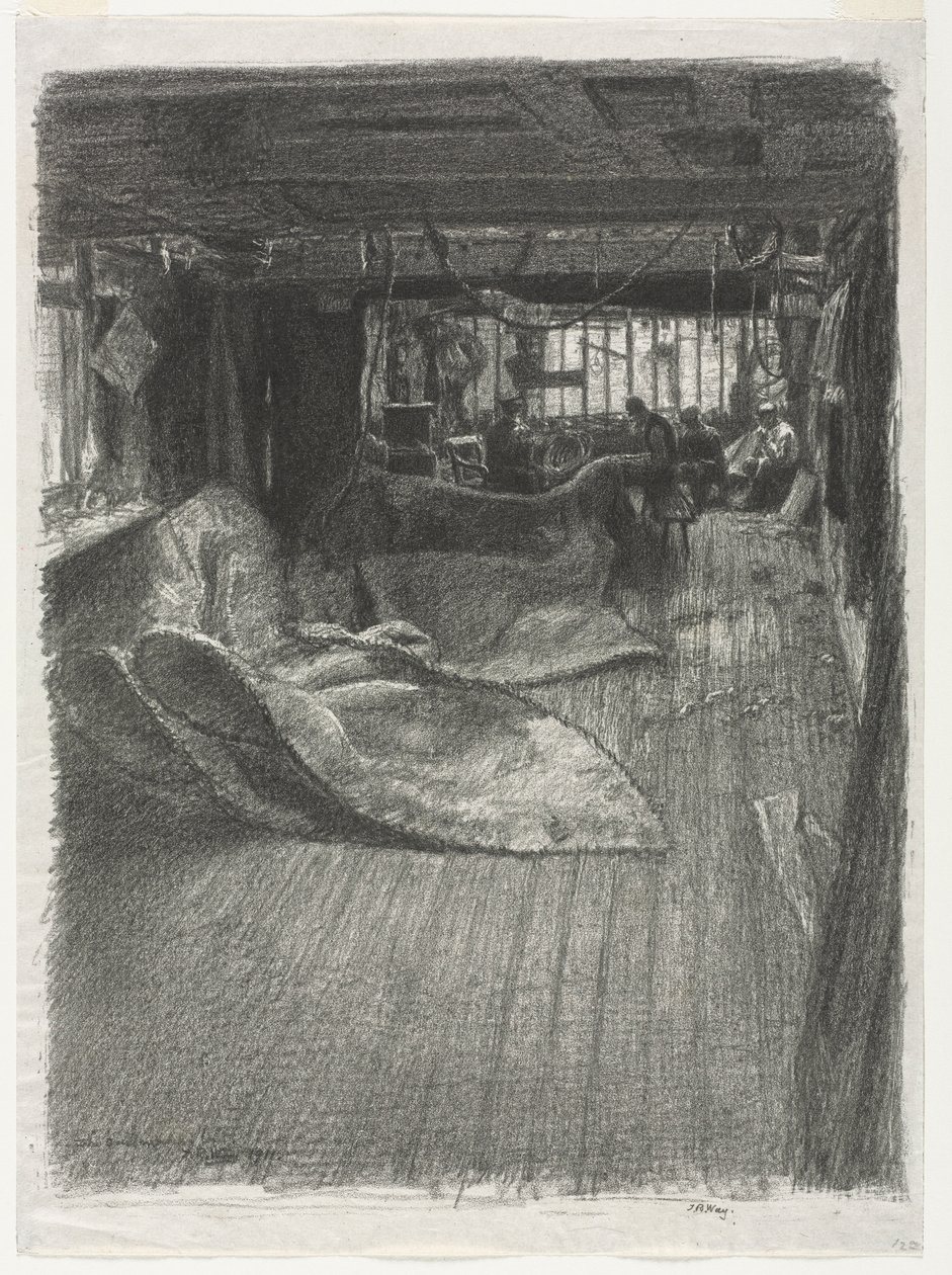 The Sailmakers Loft ، 1911. بواسطة توماس روبرت واي
